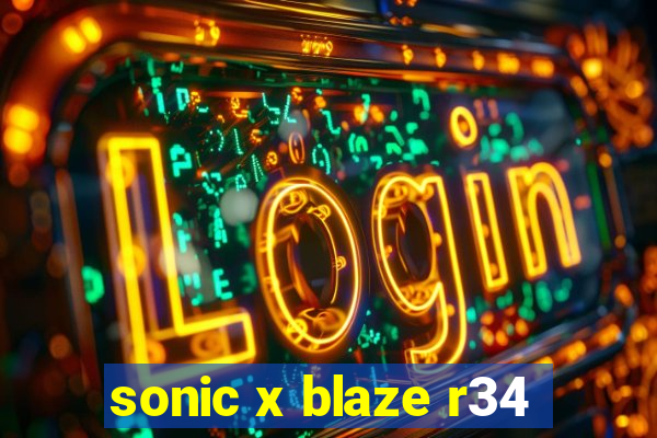 sonic x blaze r34